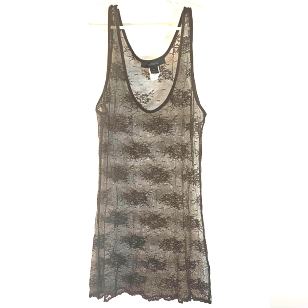 Floral Lace Sleeveless Top